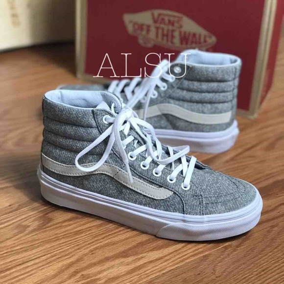 Vans Other - VANS SK8-HI Slim J&S Frost Grey Kid’s  AUTHENTIC